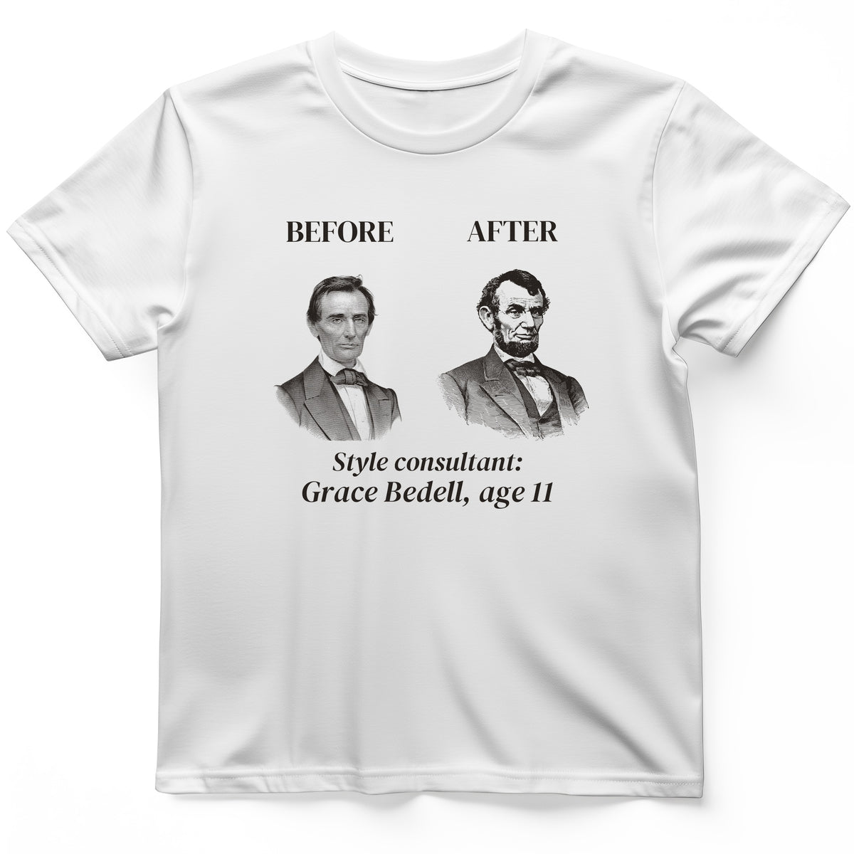 Lincoln Style Consultant Grace Bedell T-Shirt