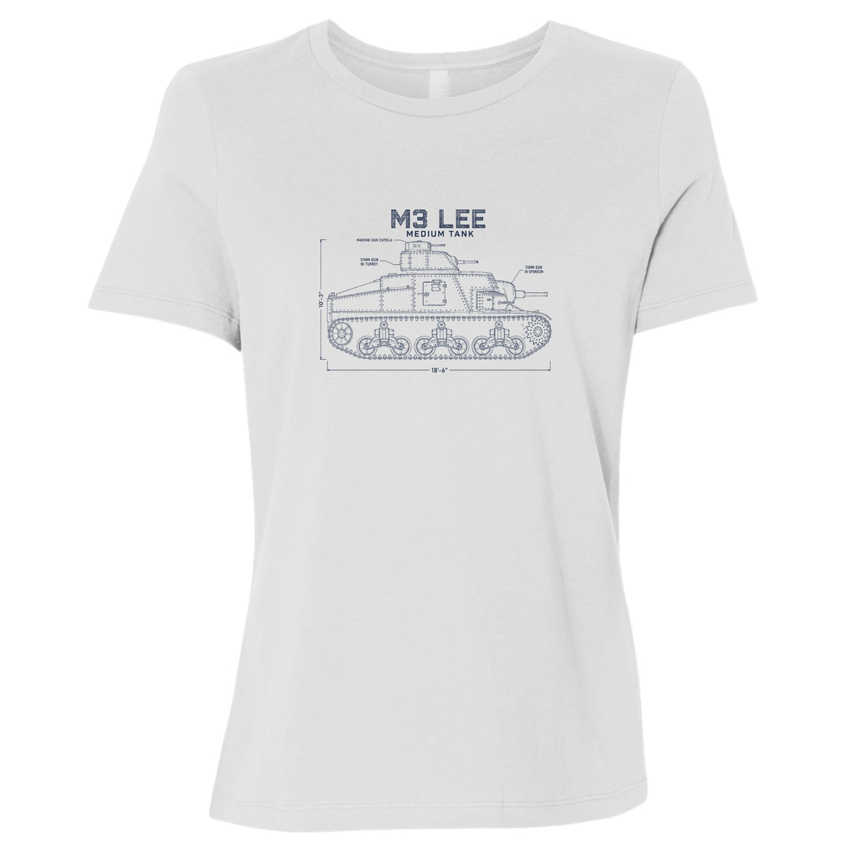 M3 Lee Blueprint Women's T-Shirt