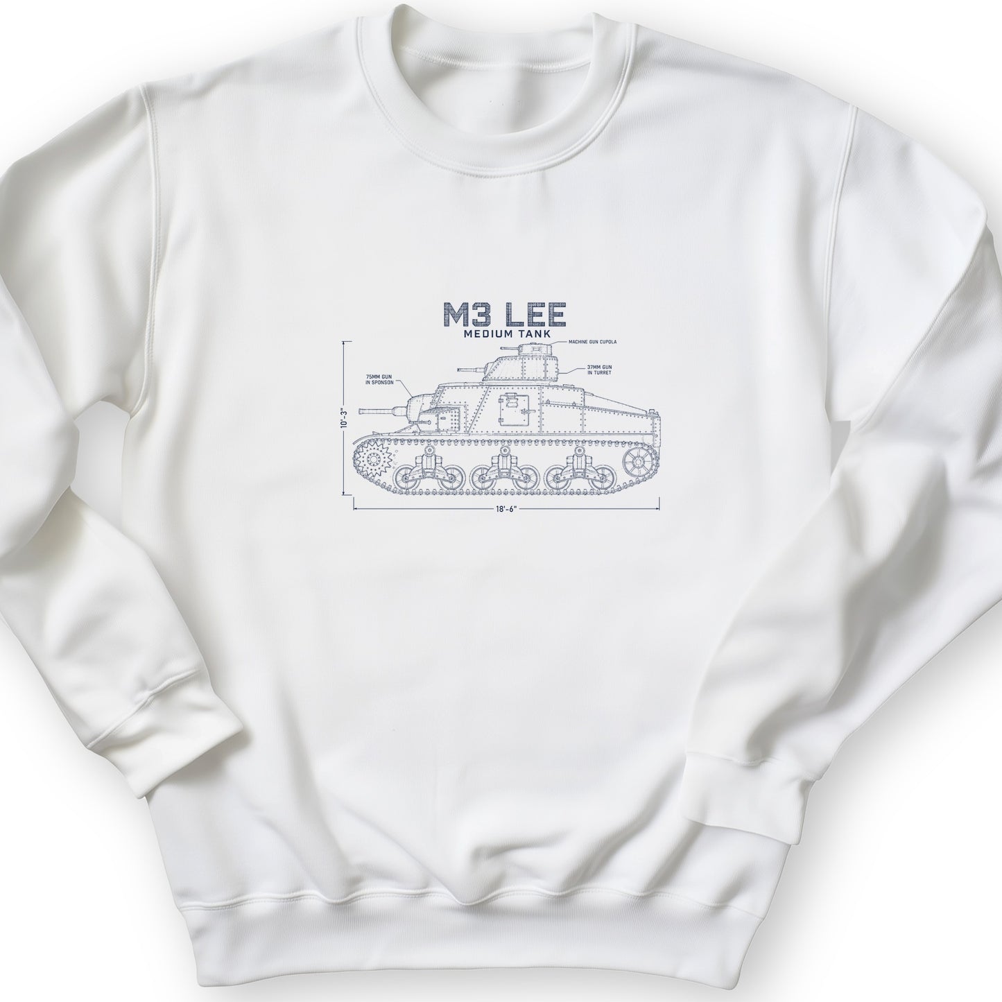 M3 Lee Blueprint Sweatshirt
