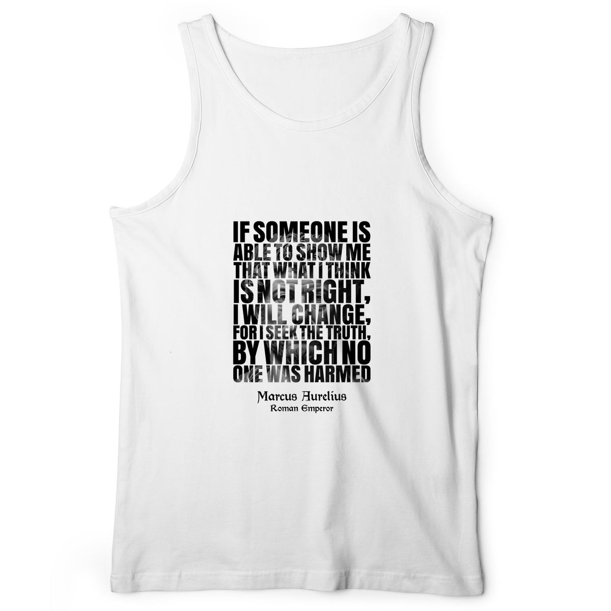 Marcus Aurelius Quote Tank Top