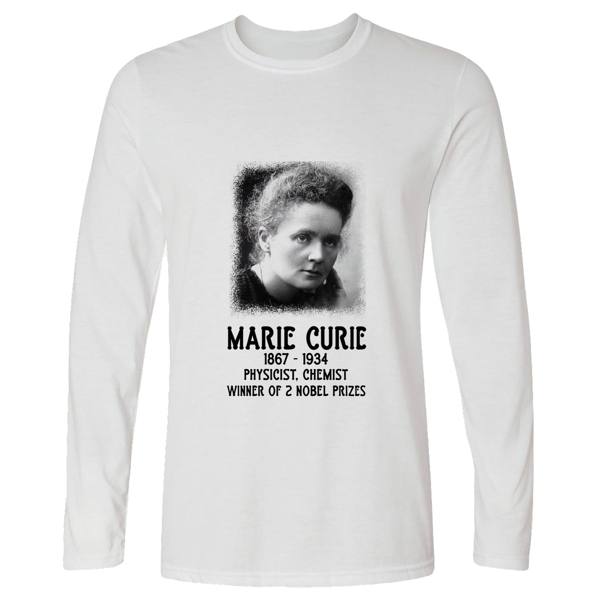 Marie Curie Long Sleeve T-Shirt
