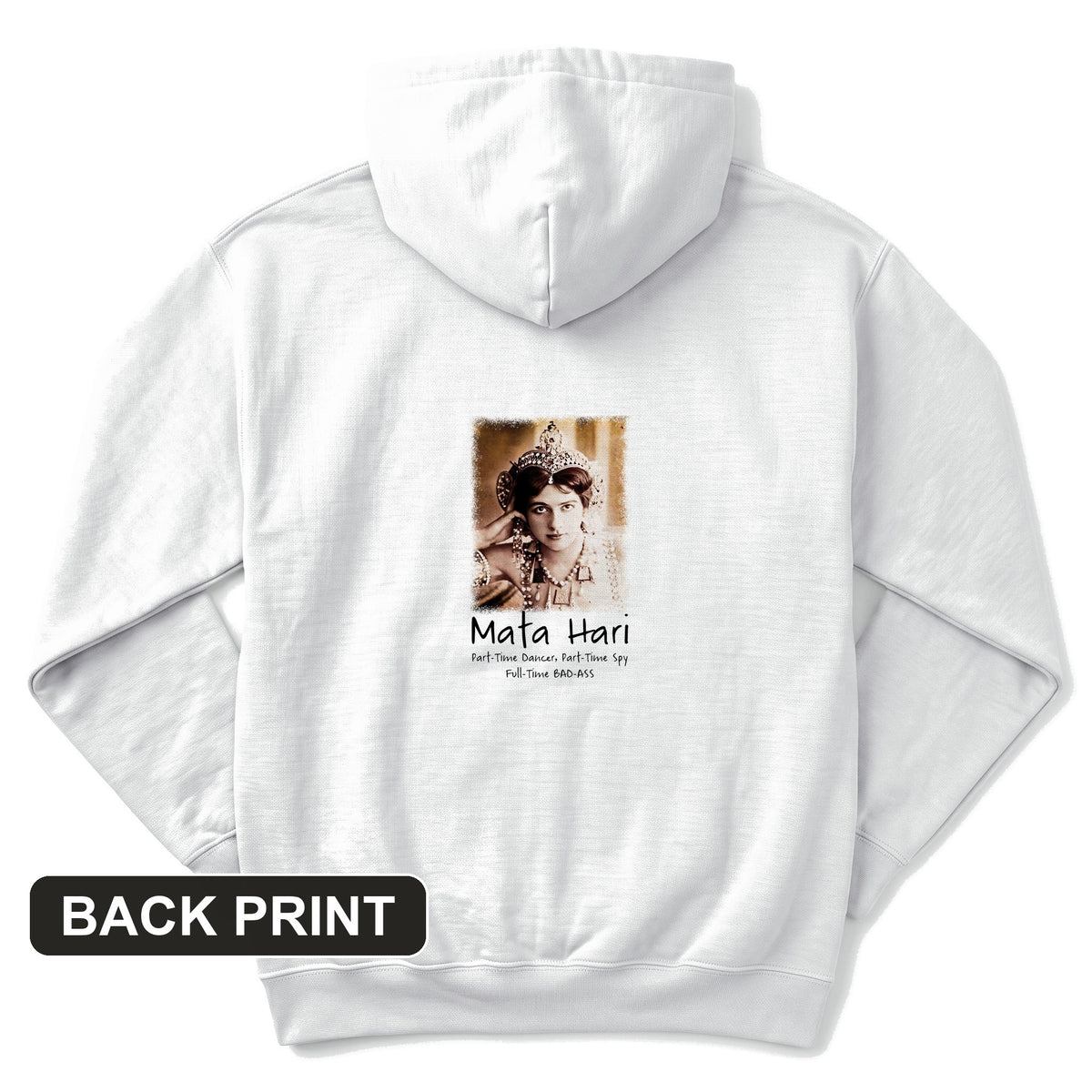 Mata Hari Back Print Hoodie