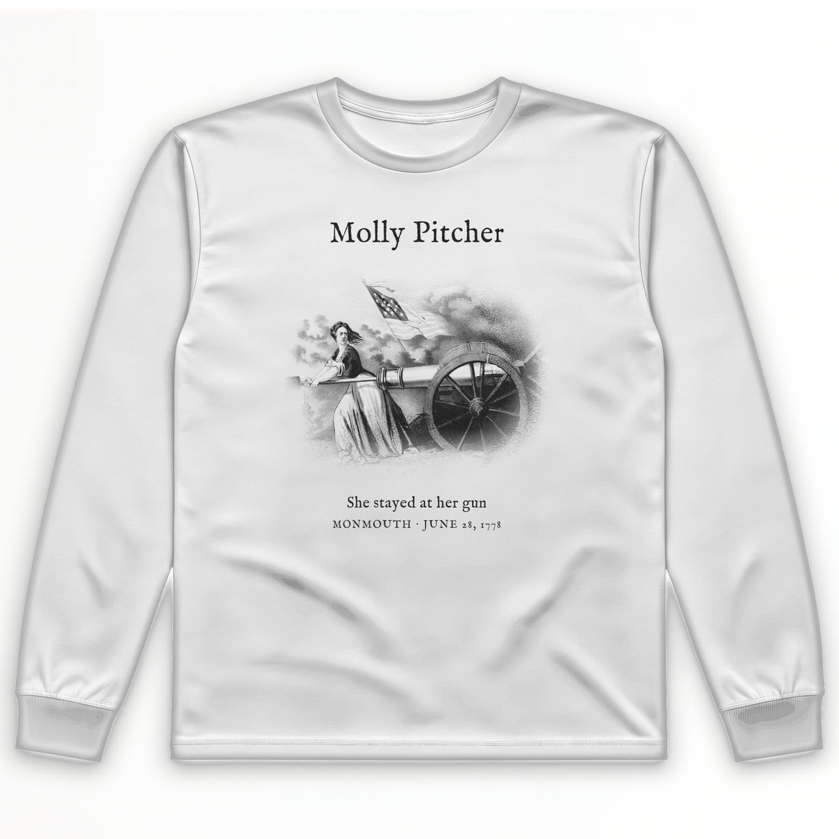 Molly Pitcher Long Sleeve T-Shirt