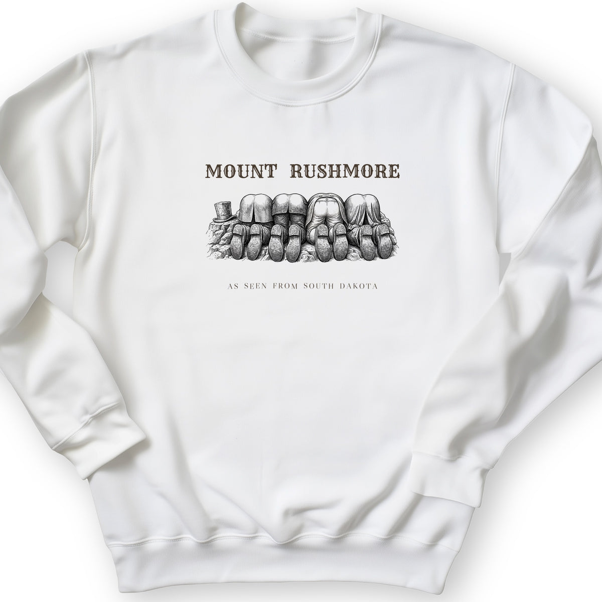 Mount Rushmore As Seen From South Dakota Sweatshirt