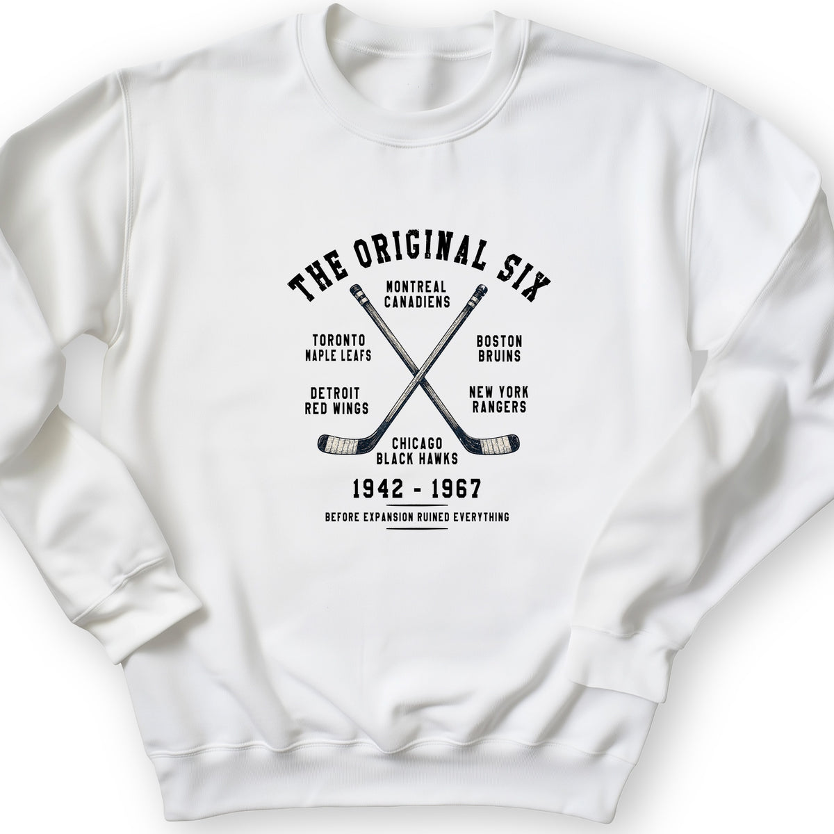 NHL Era of Six Crewneck