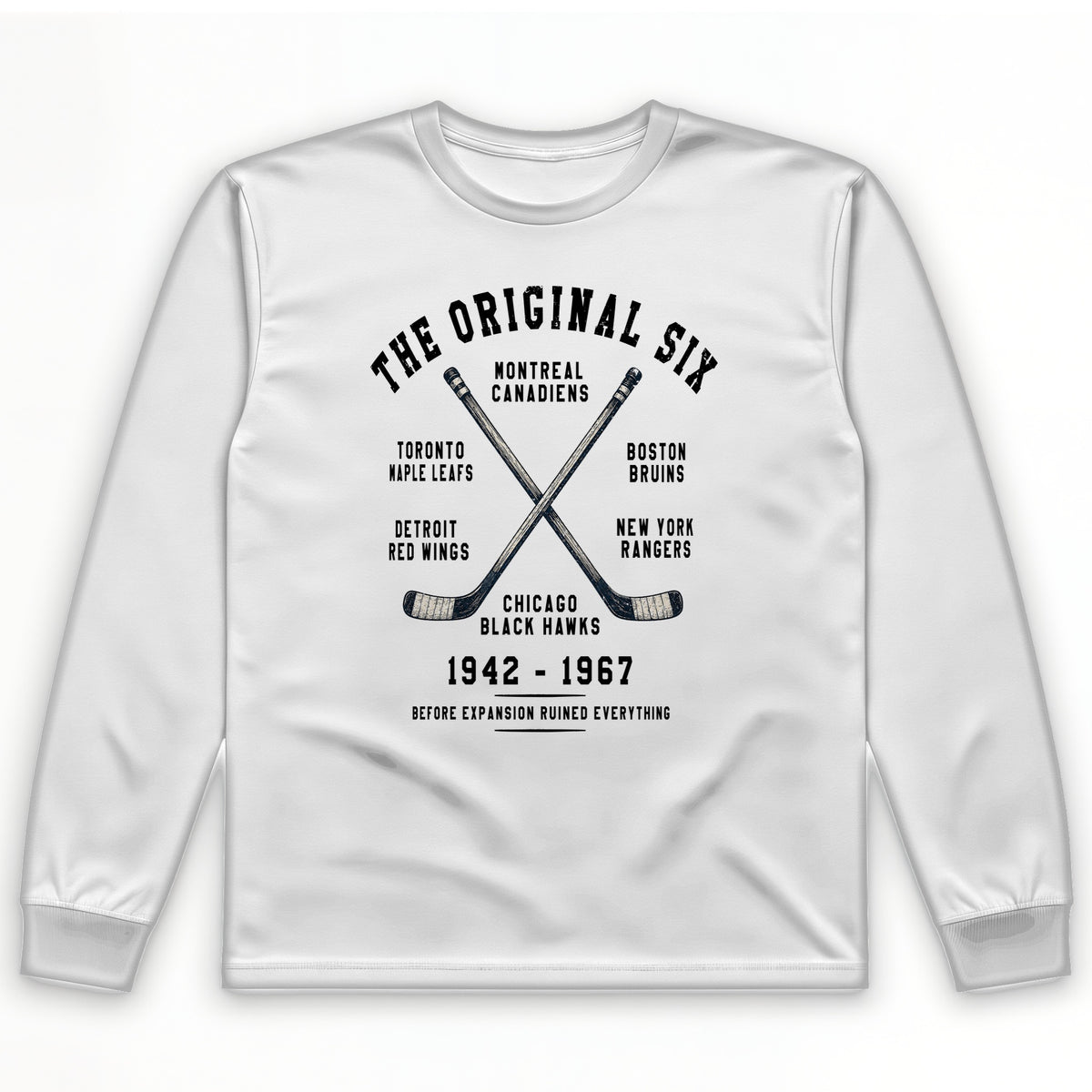 NHL Era of Six Long Sleeve T-Shirt