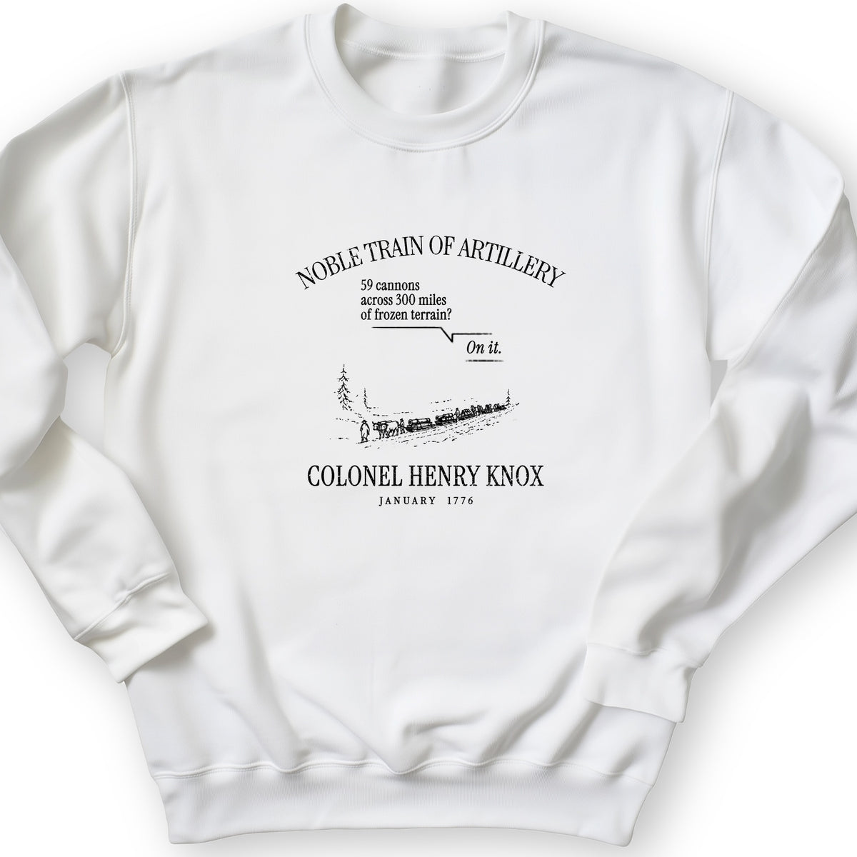 Noble Train of Artillery Crewneck