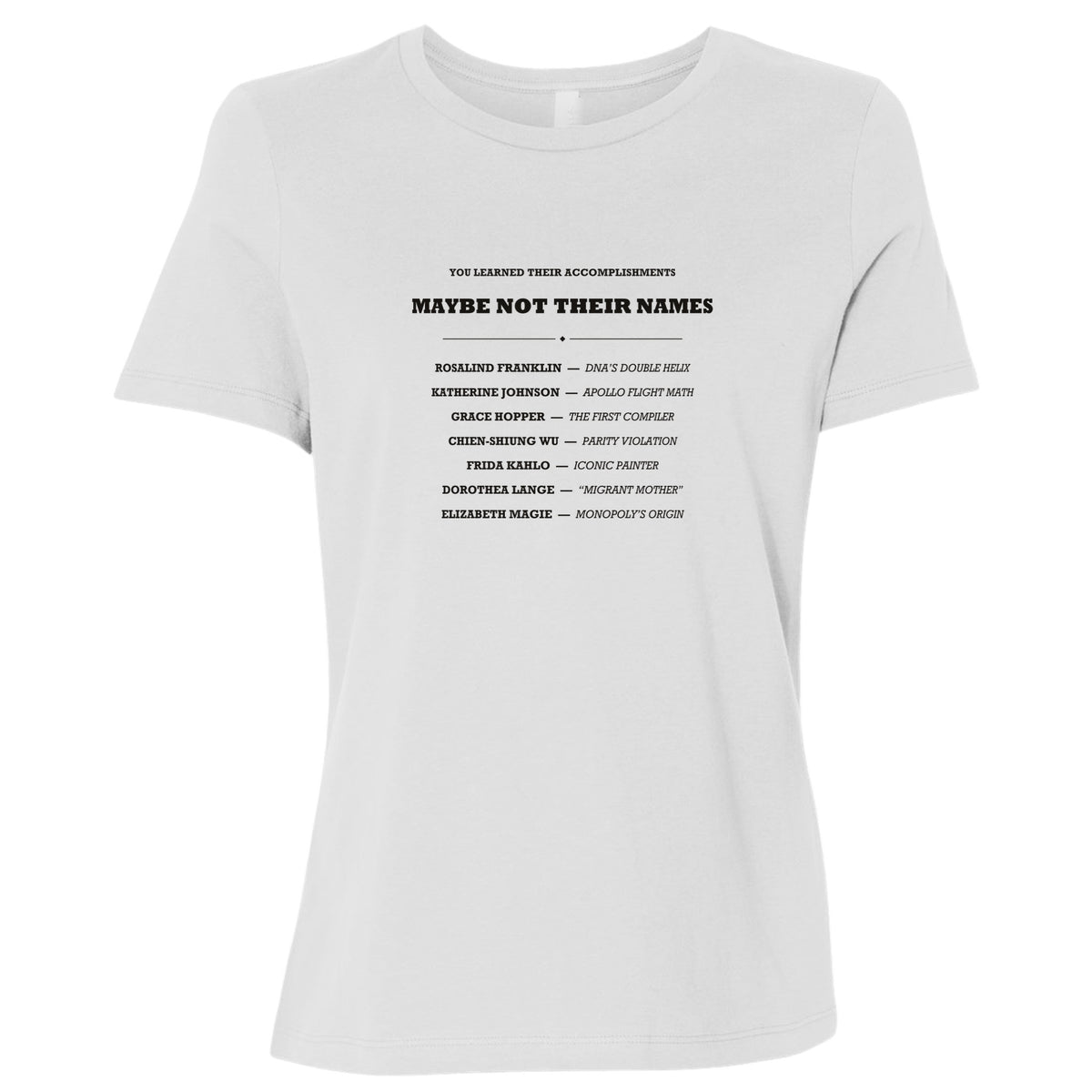 Not Their Names Women's T-Shirt