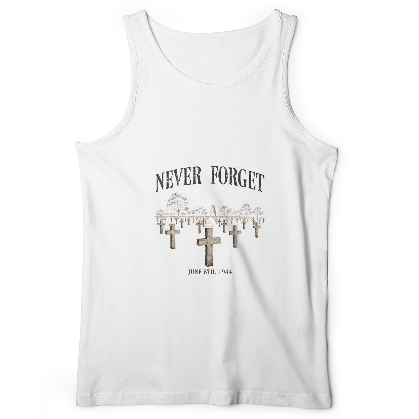 Omaha Cemetery Tank Top