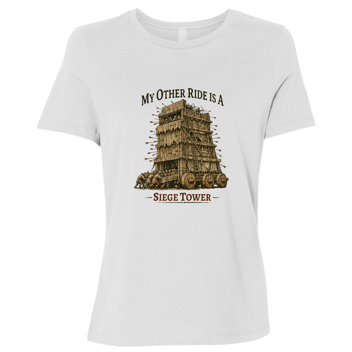 Other Ride Siege Tower Women's T-Shirt