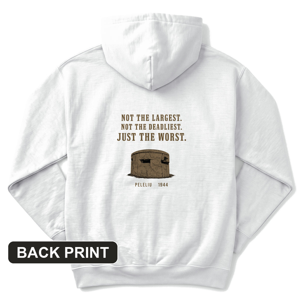 Peleliu Back Print Hoodie