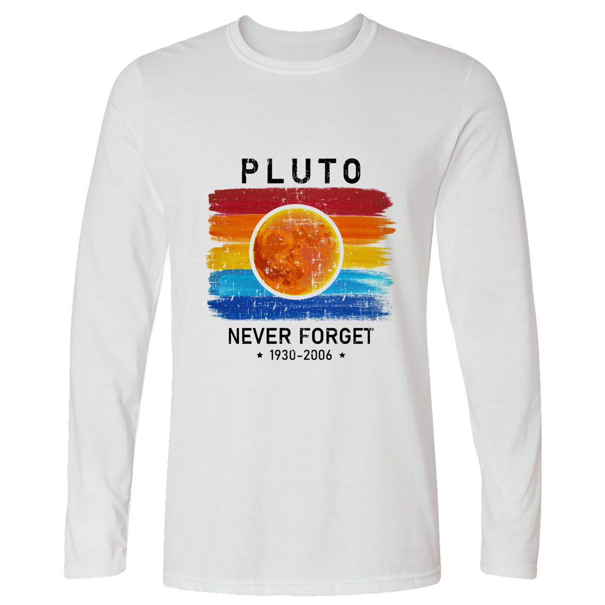 Pluto Never Forget Long Sleeve T-Shirt