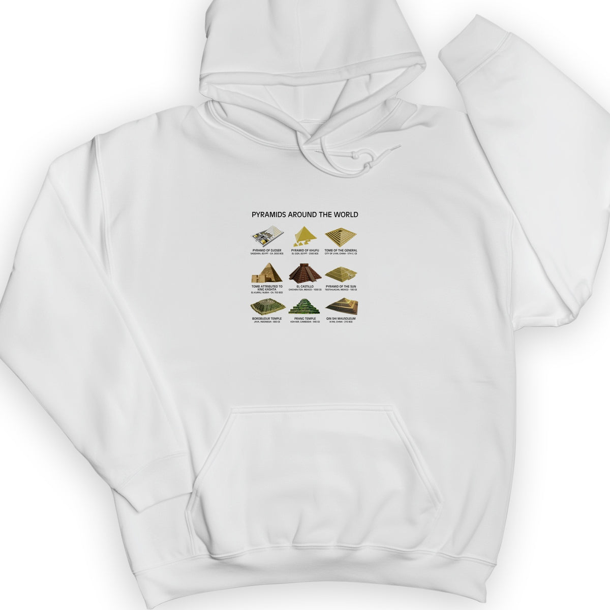 Pyramids of the World Hoodie