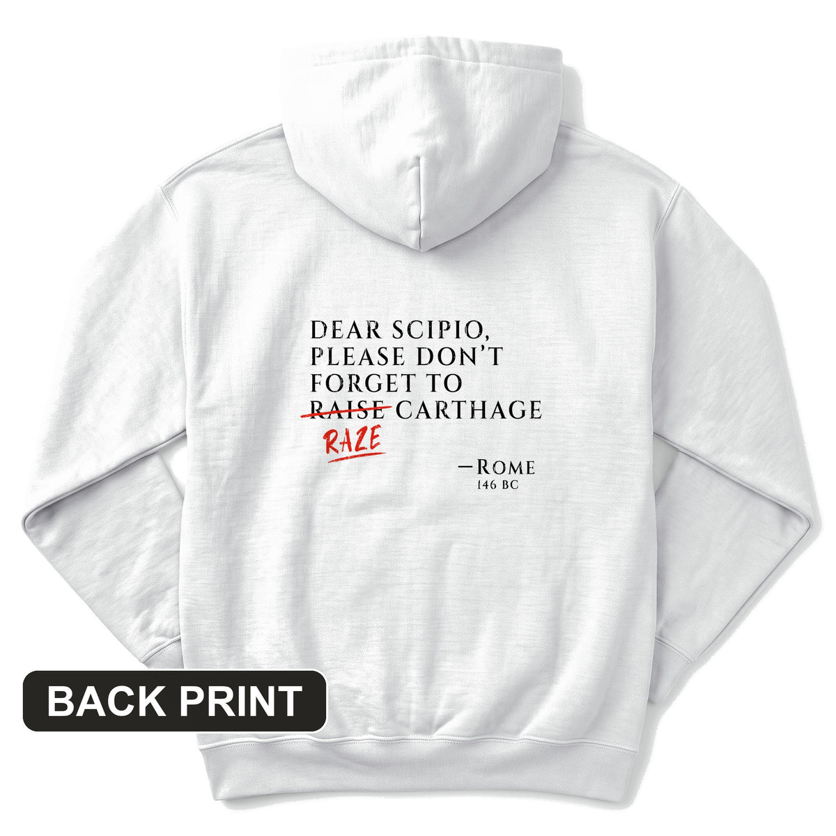 Raze Carthage Back Print Hoodie