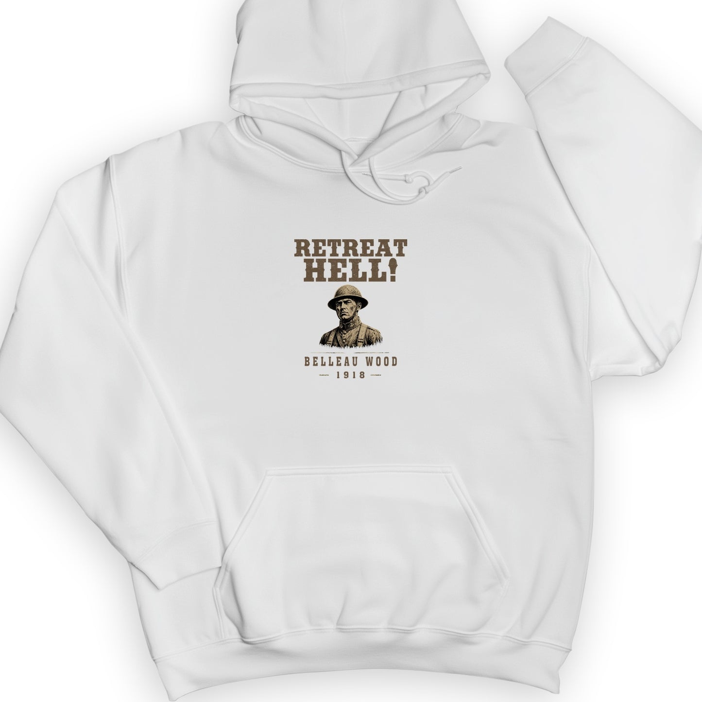 Retreat Hell Bust Hoodie