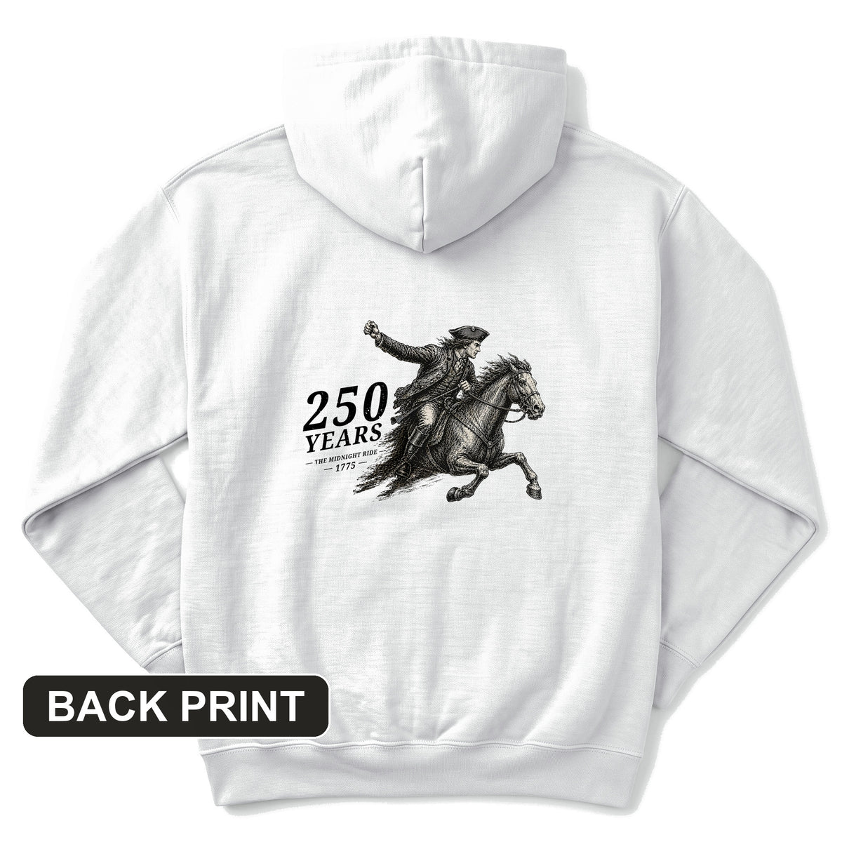 Revere 250 Back Print Hoodie