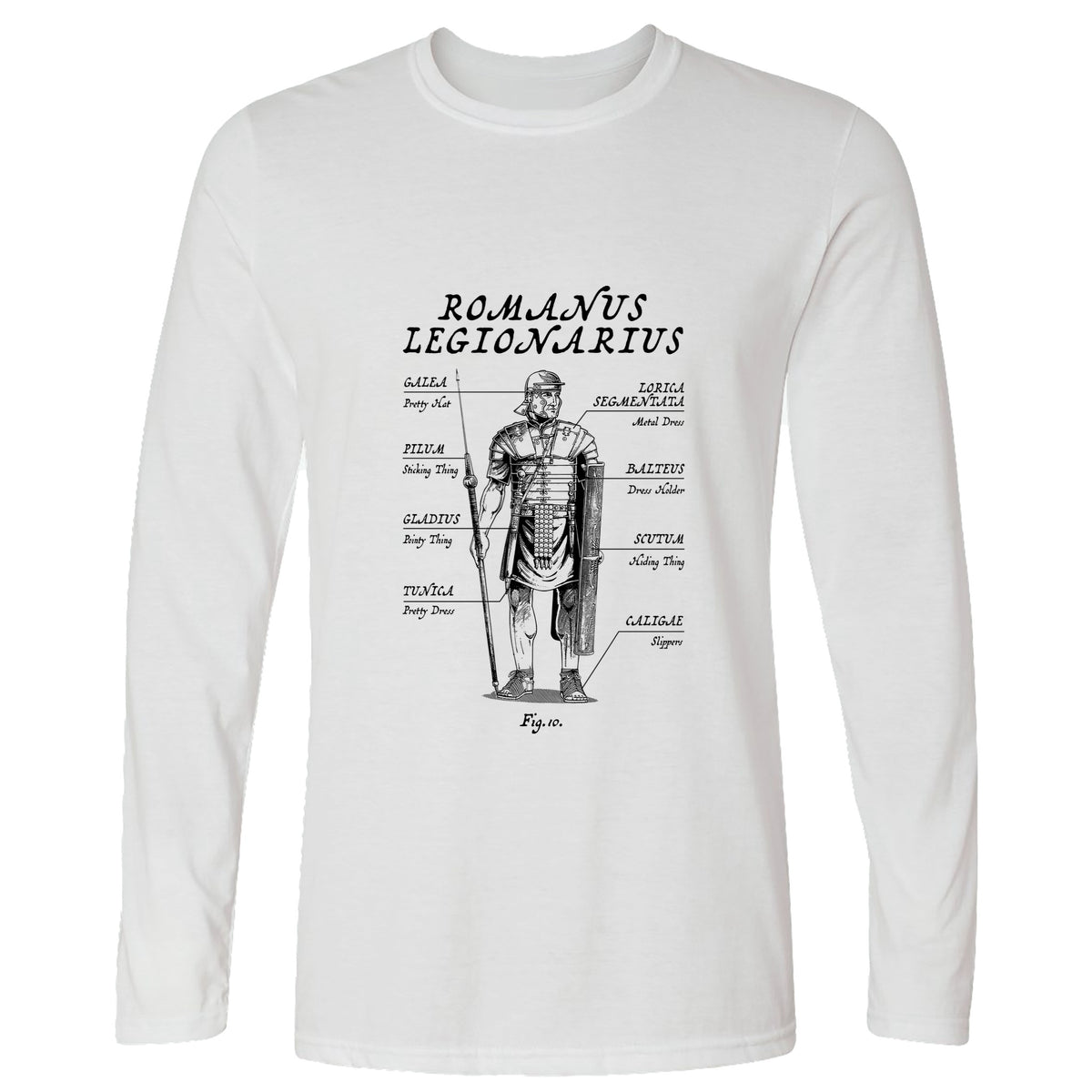 Roman Armor Long Sleeve T-Shirt