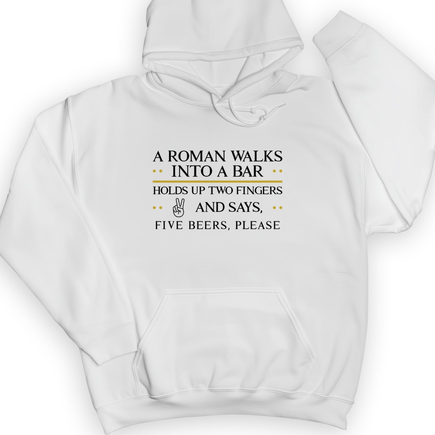 Roman Walks Into a Bar Hoodie