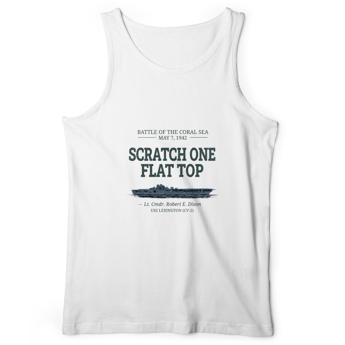 Scratch One Flat Top Tank Top