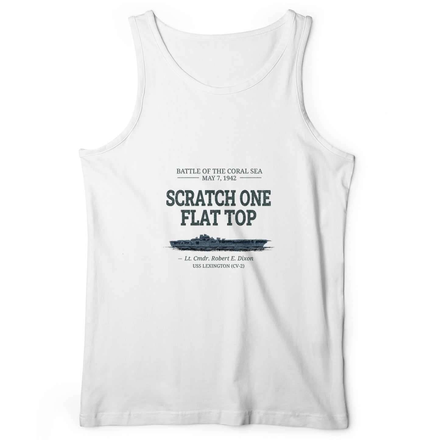 Scratch One Flat Top Tank Top