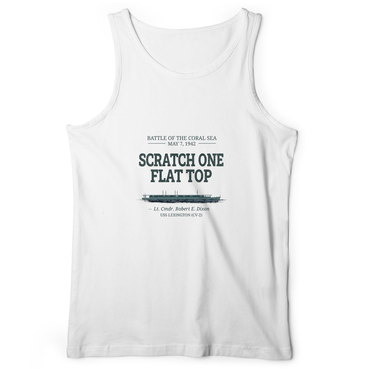 Scratch One Flat Top Tank Top