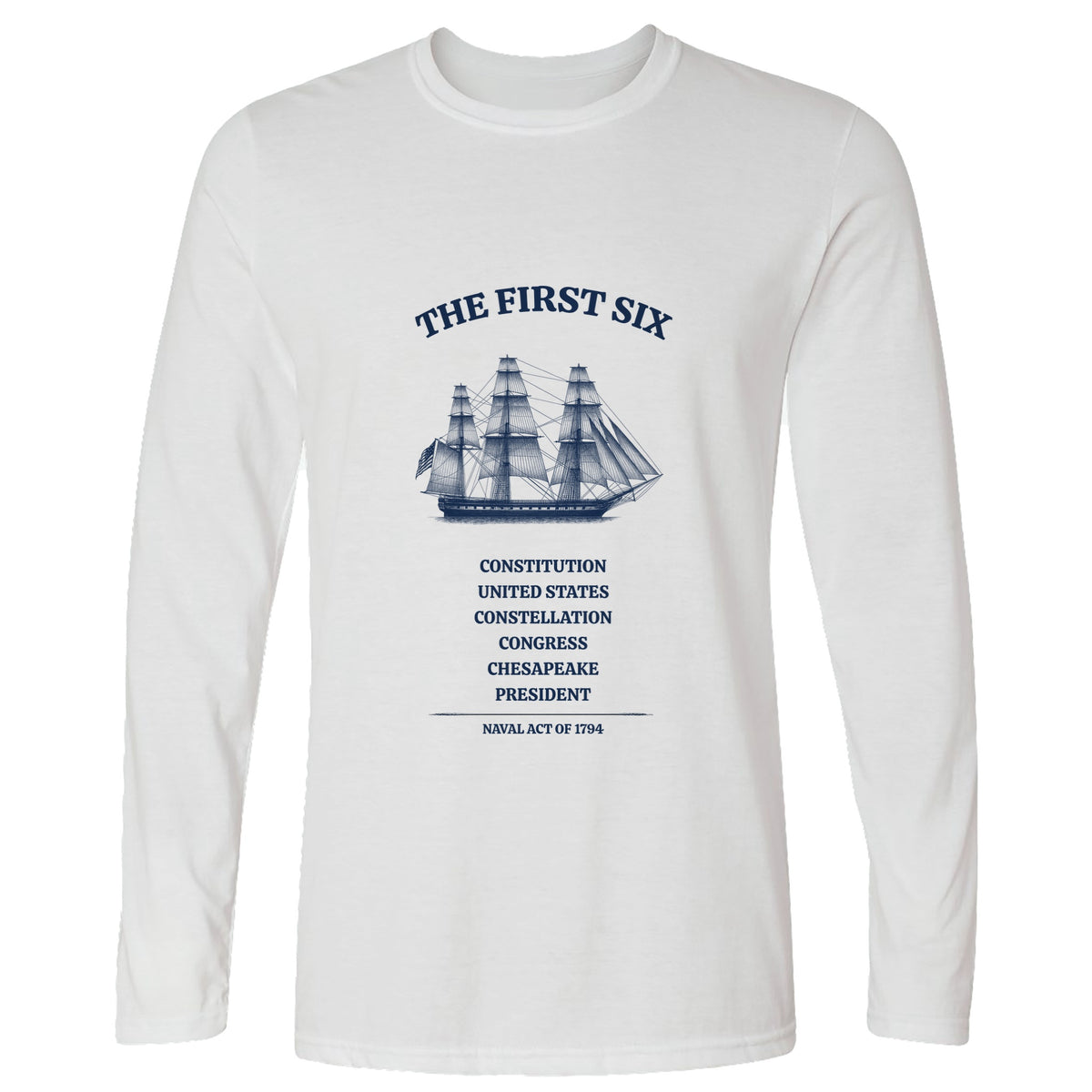 Six Frigates Long Sleeve T-Shirt