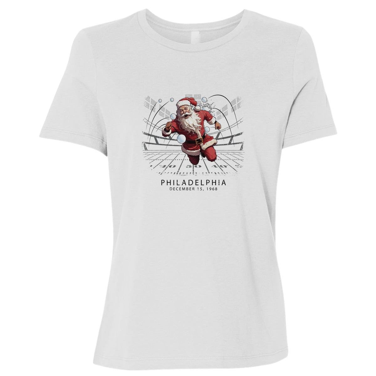 Snowballs at Santa Women's T-Shirt