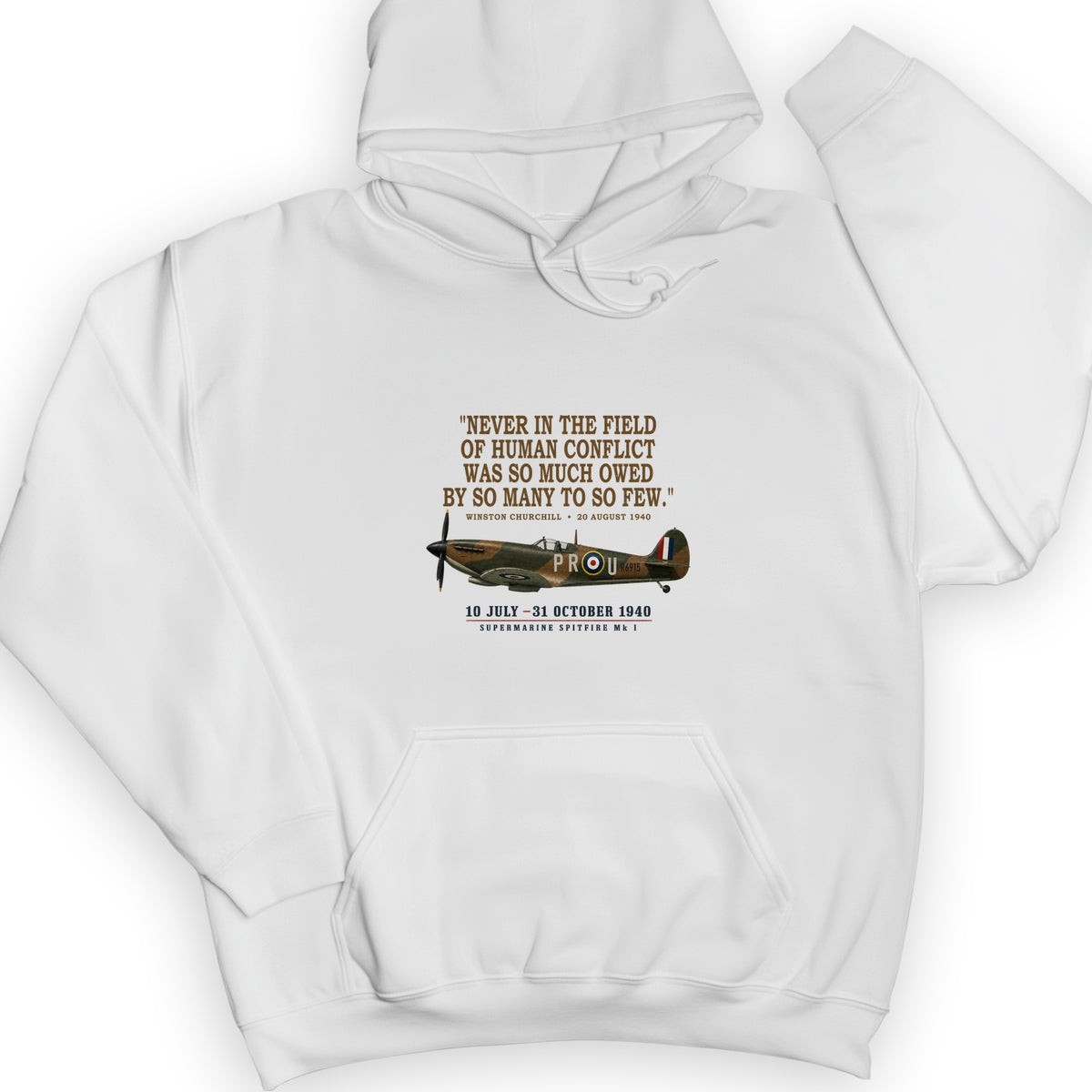 Spitfire So Few Quote Hoodie