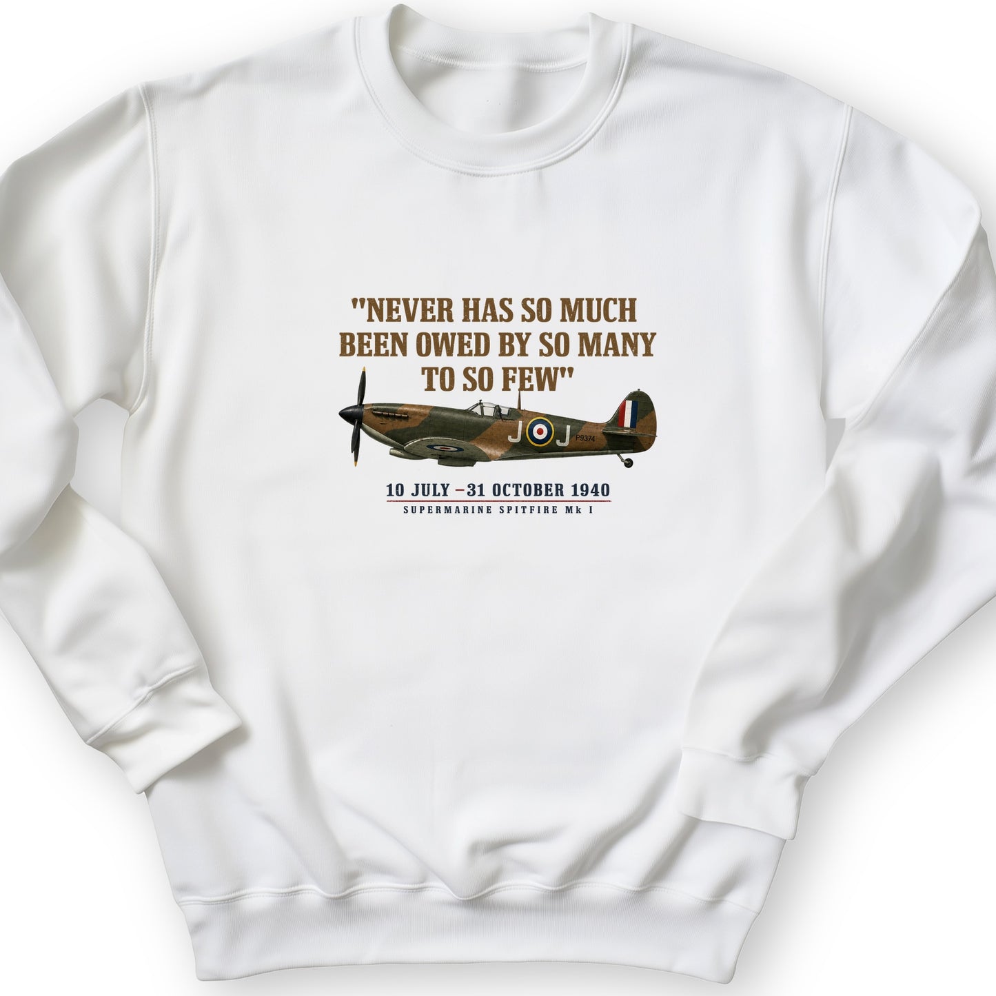 Spitfire So Few Quote Sweatshirt