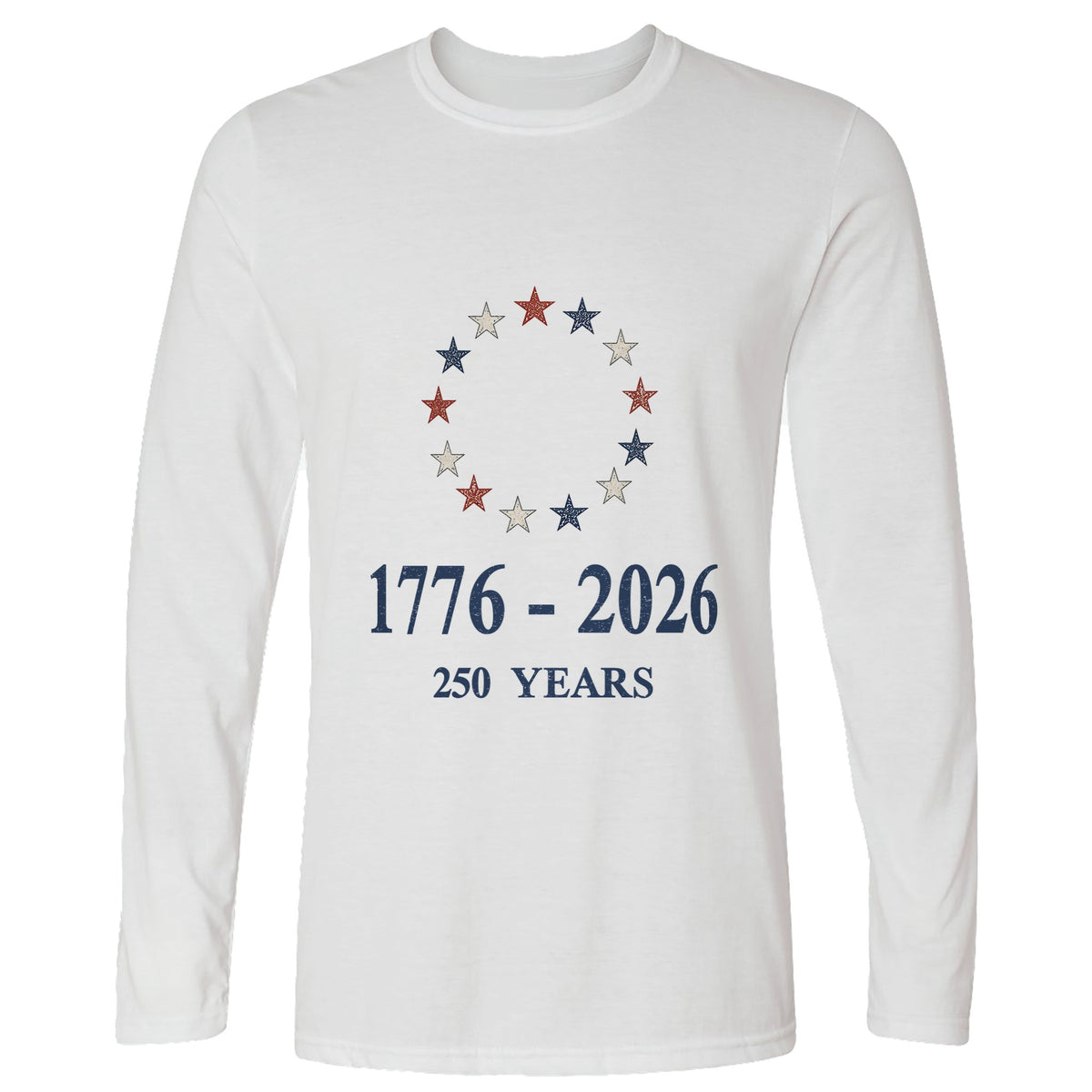 Stars Freedom Long Sleeve T-Shirt