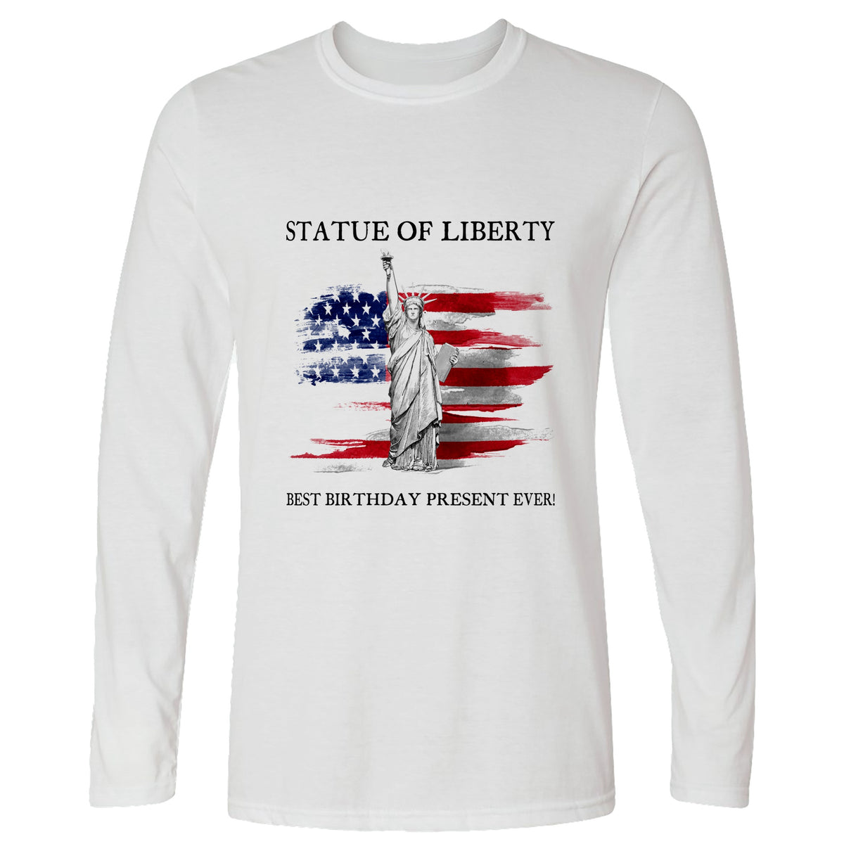 Statue Of Liberty Long Sleeve T-Shirt