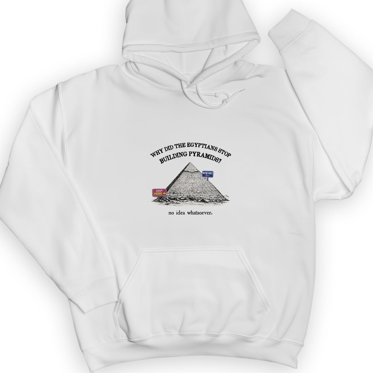 Stop Building Pyramids Hoodie