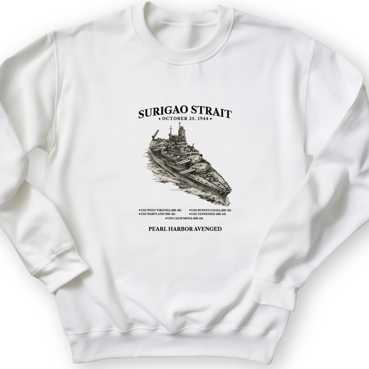 Surigao Strait Crewneck