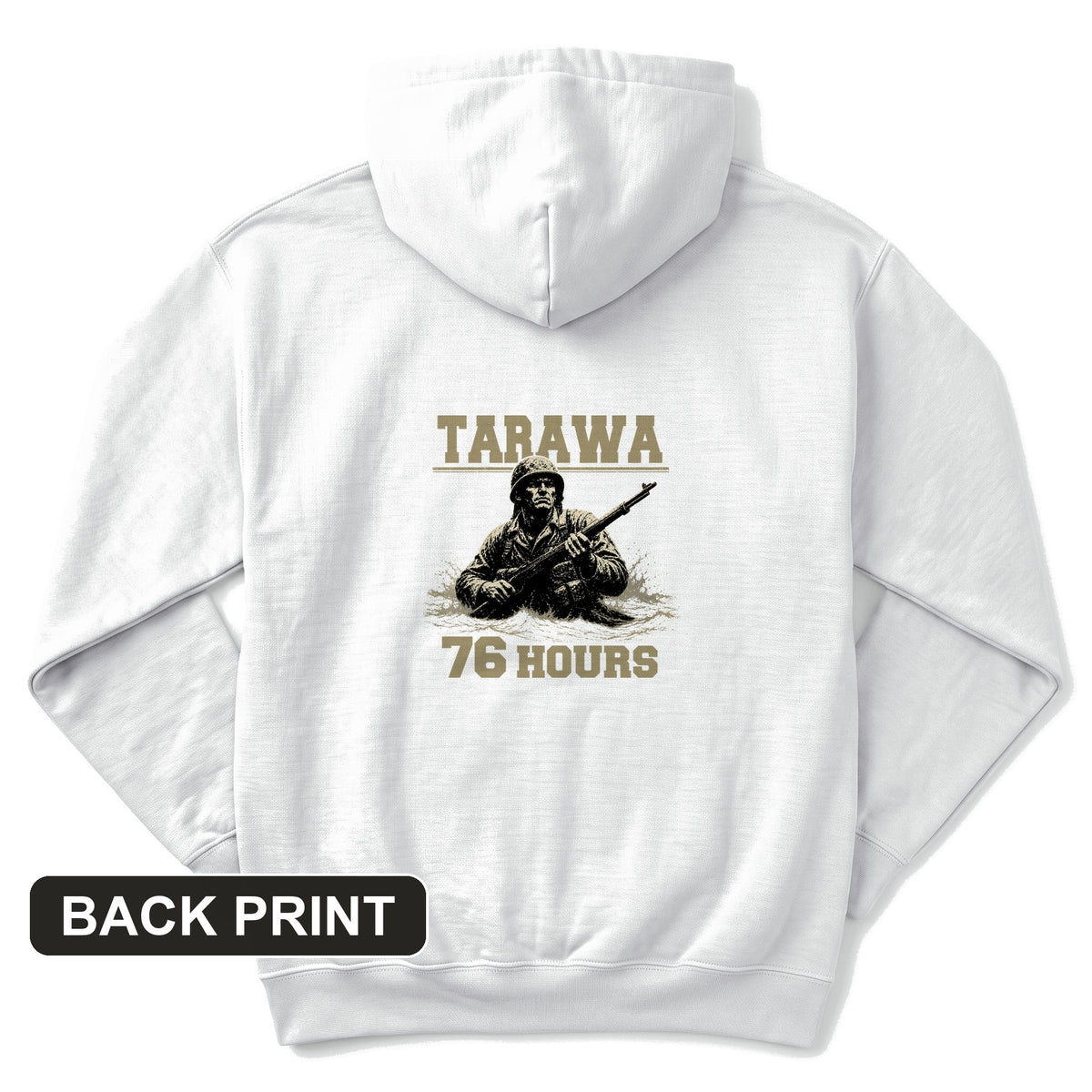 Tarawa Back Print Hoodie