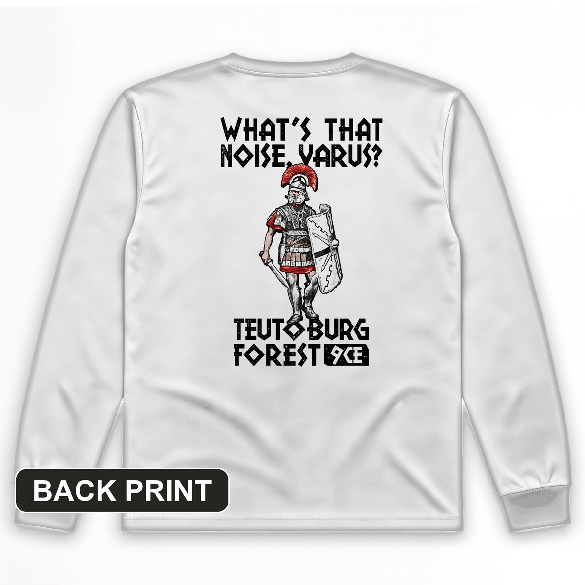 Teutoburg Forest Back Print Long Sleeve T-Shirt