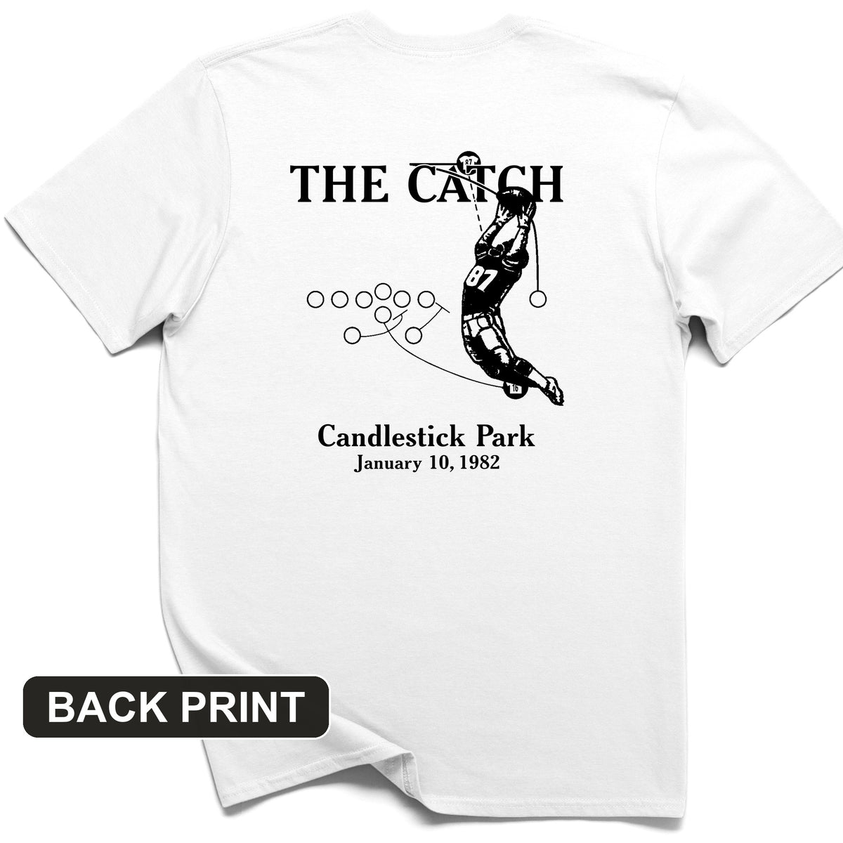 The Catch Back Print T-Shirt