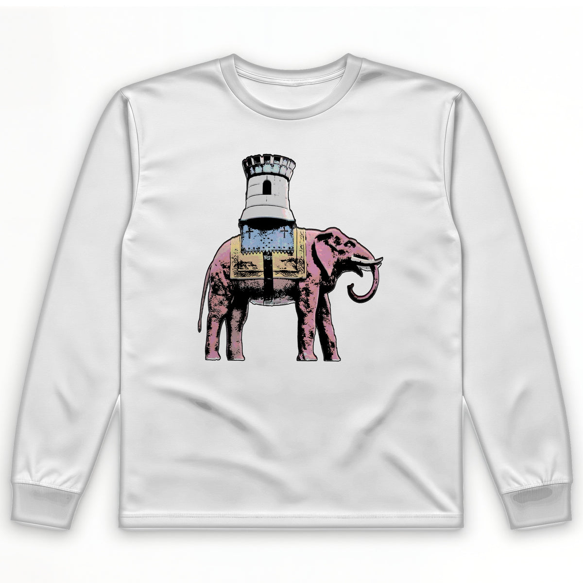 The Elephant And The Castle Long Sleeve T-Shirt