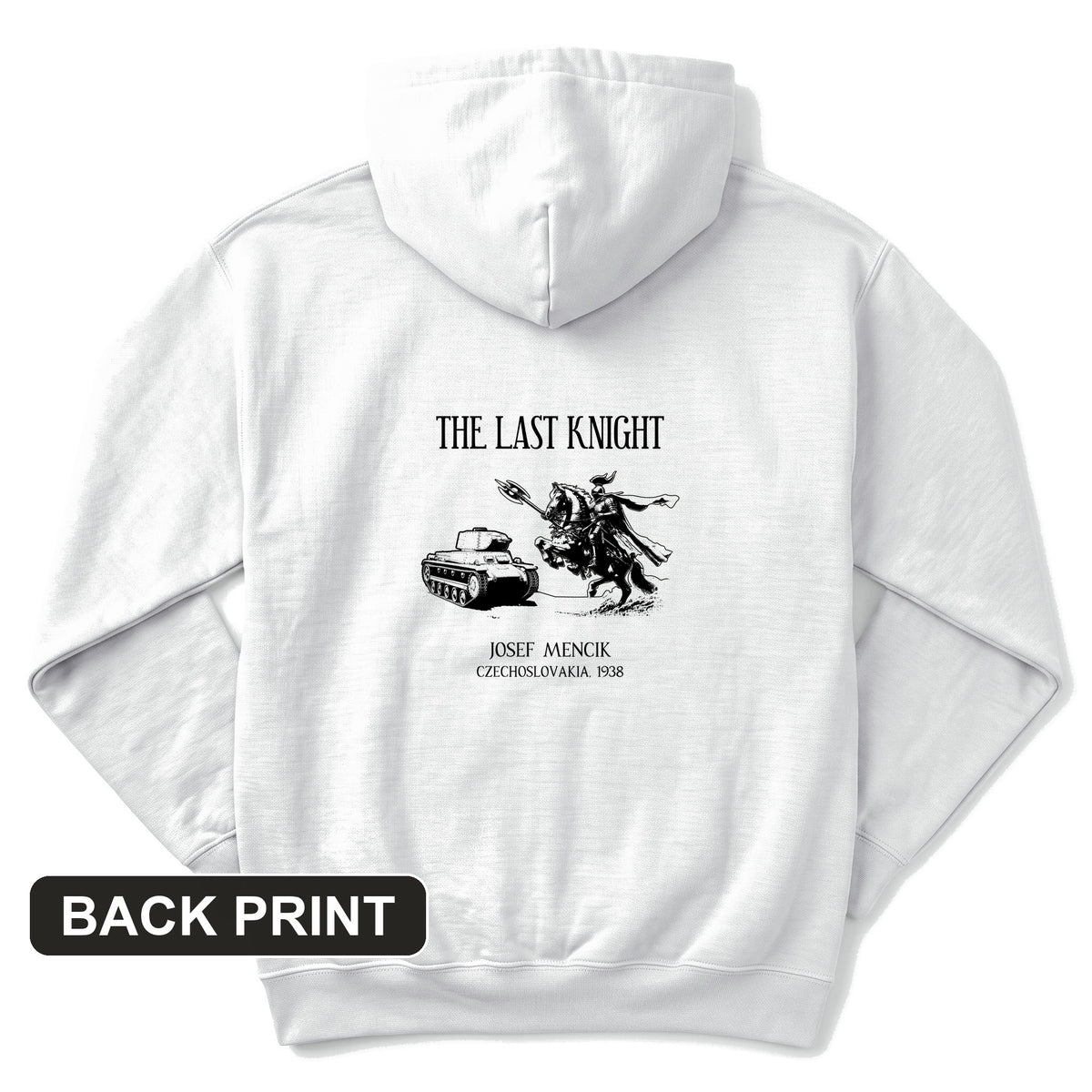 The Last Knight Back Print Hoodie