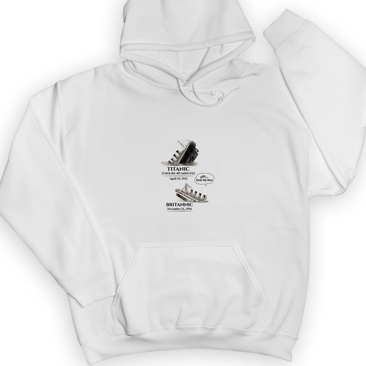 Titanic and Britannic Hoodie
