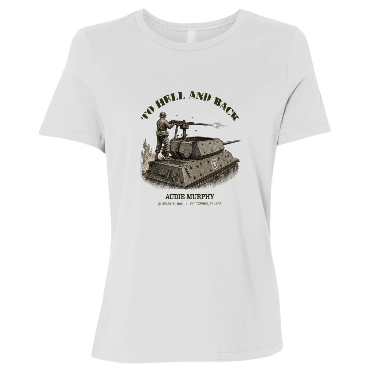 To Hell And Back - Audie Murphy Women's T-Shirt