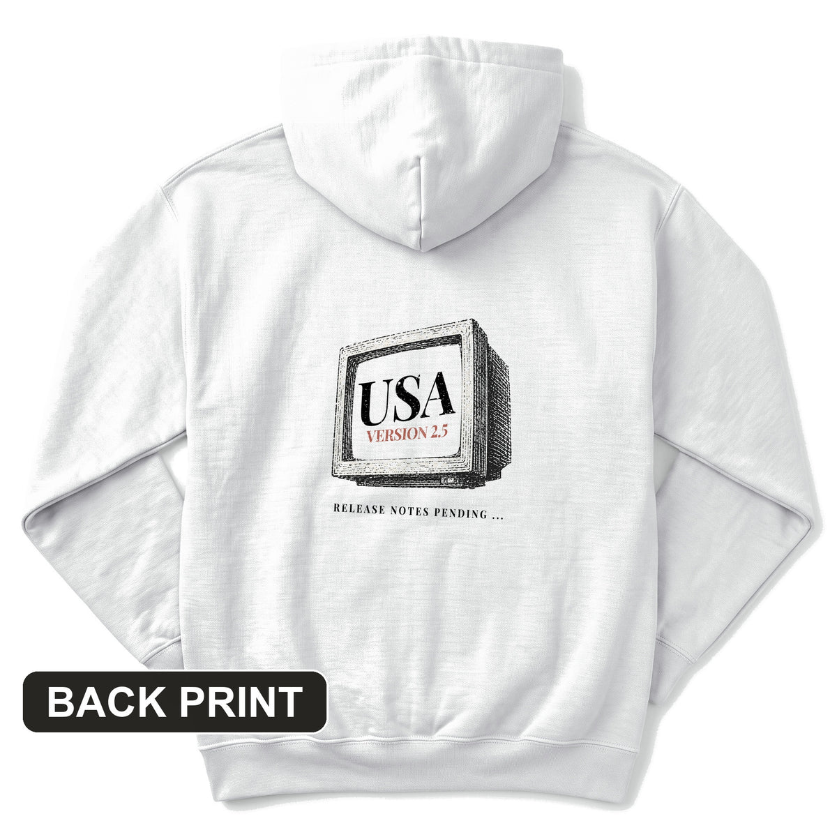 USA 2.5 Back Print Hoodie