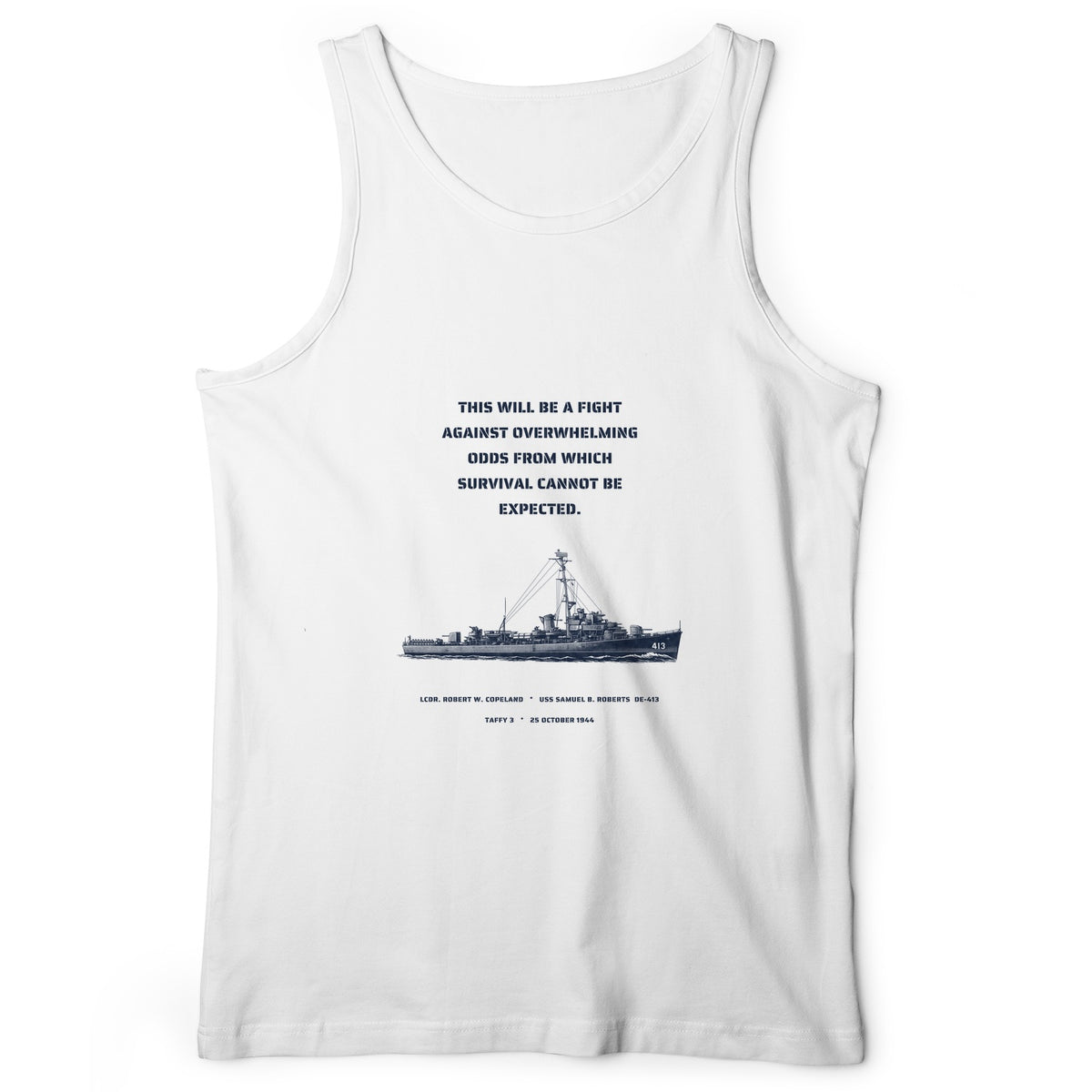 USS Samuel B. Roberts - Last Stand off Samar Tank Top