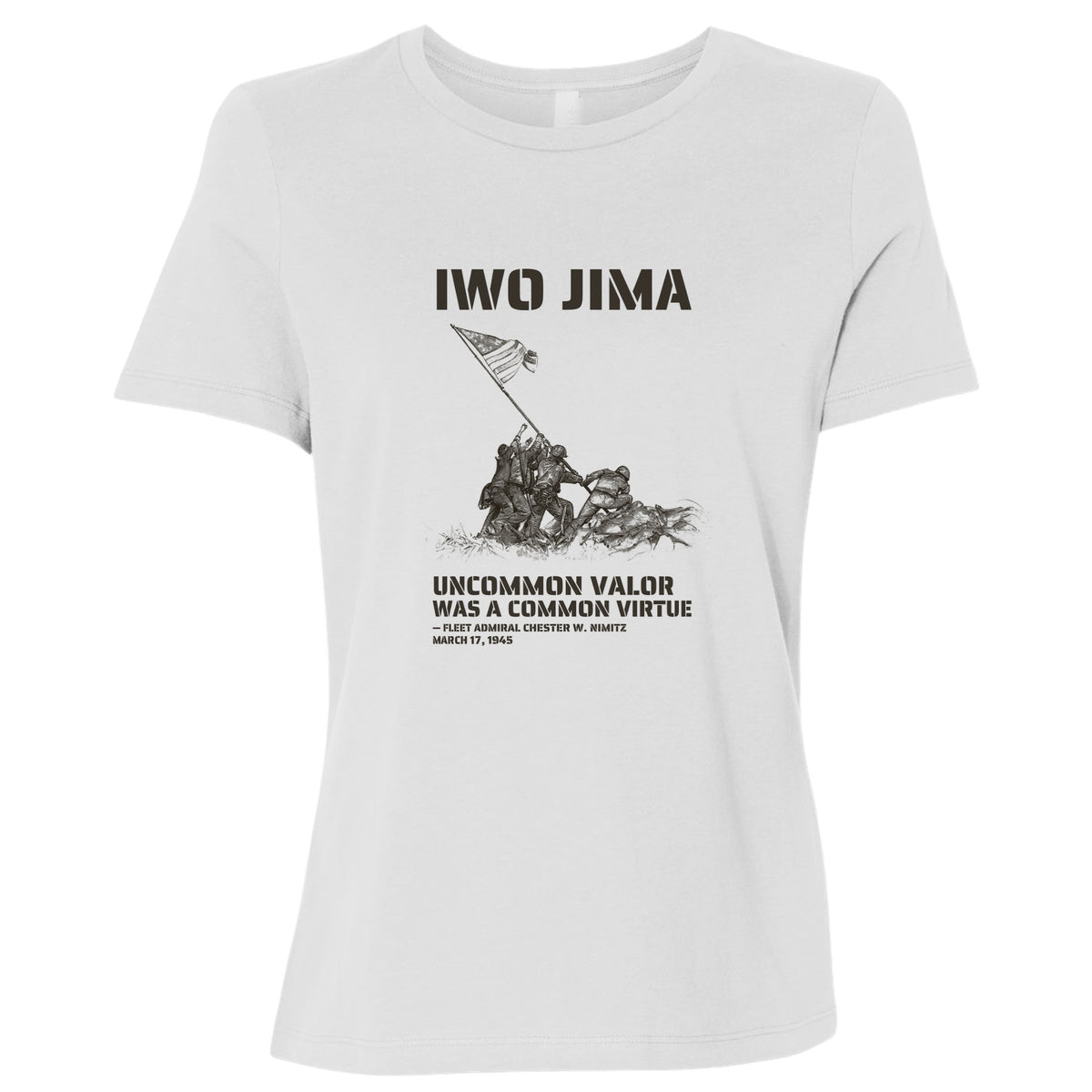 Uncommon Valor Iwo Jima Women's T-Shirt