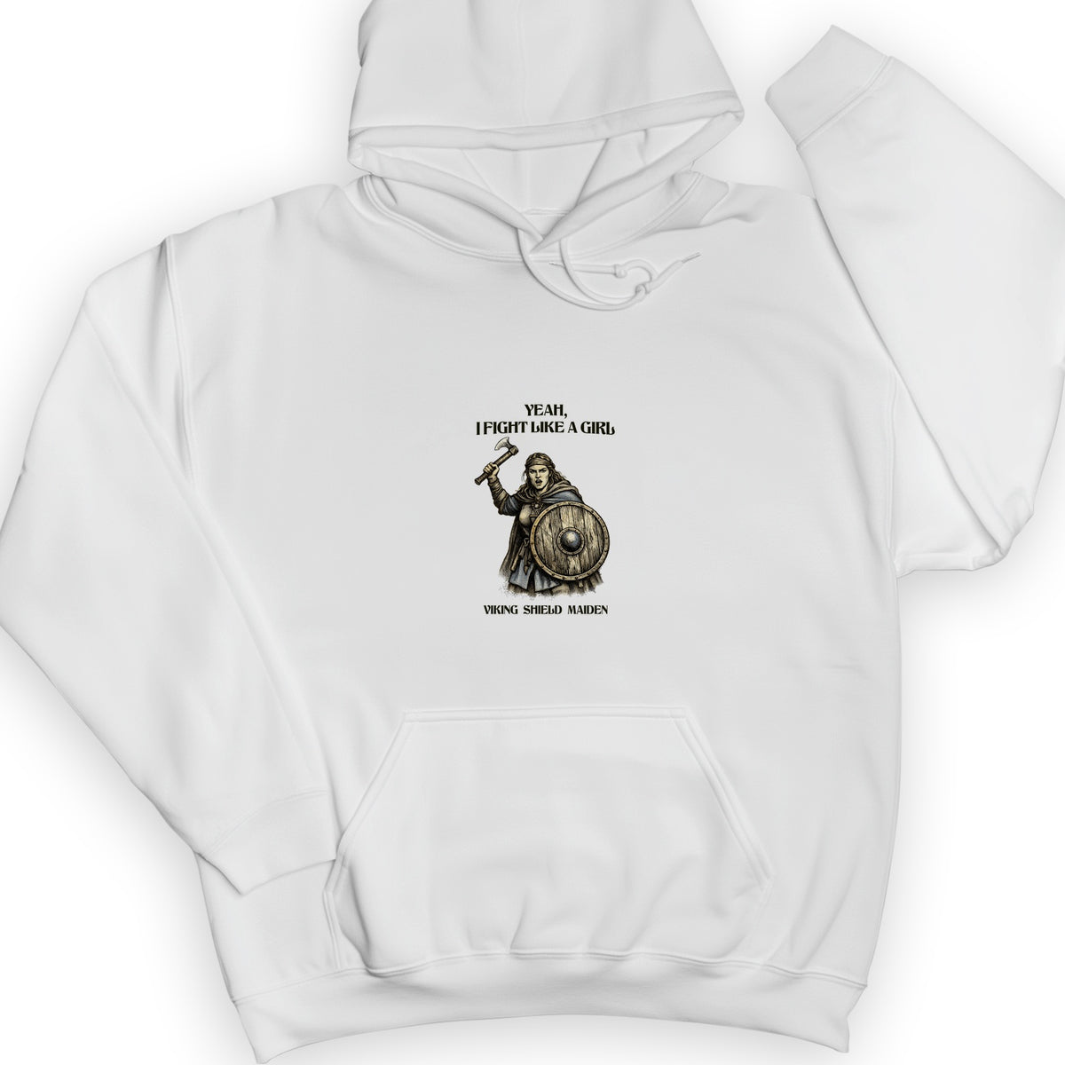 Viking Shield Maiden Hoodie