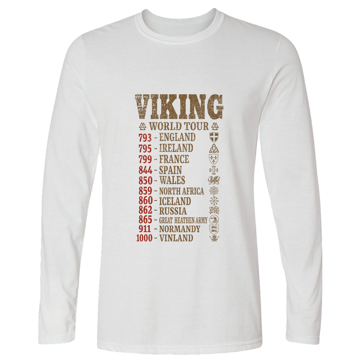 Viking World Tour Long Sleeve T-Shirt