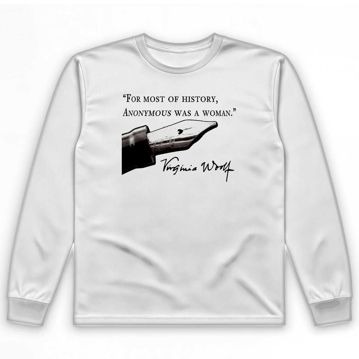 Virginia Woolf Long Sleeve T-Shirt