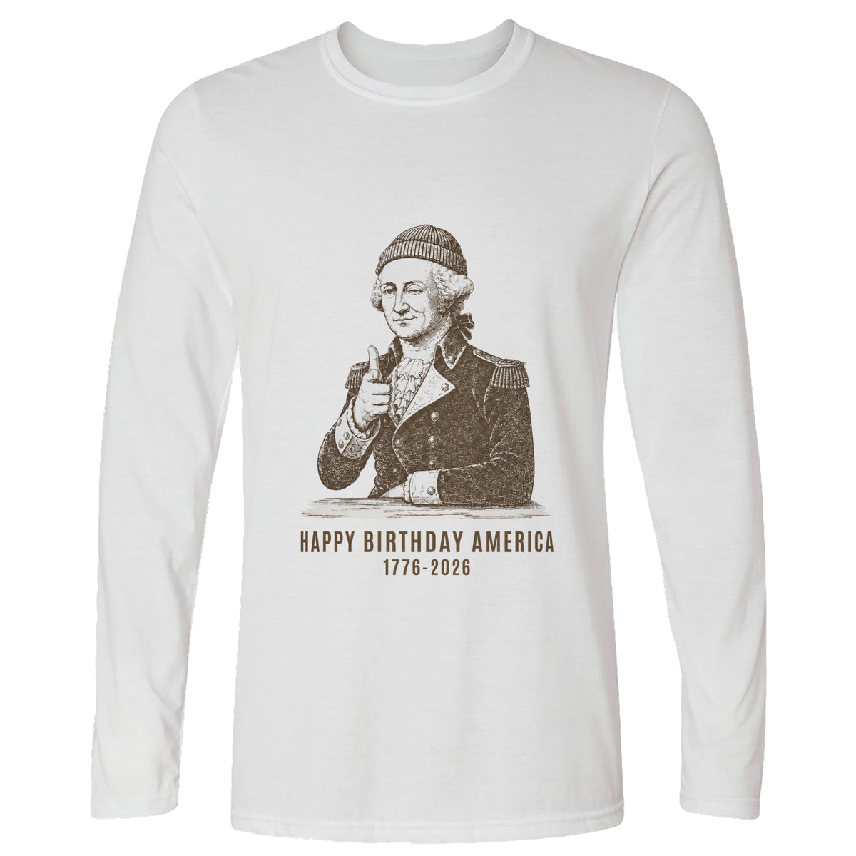 Washington Beanie Long Sleeve T-Shirt