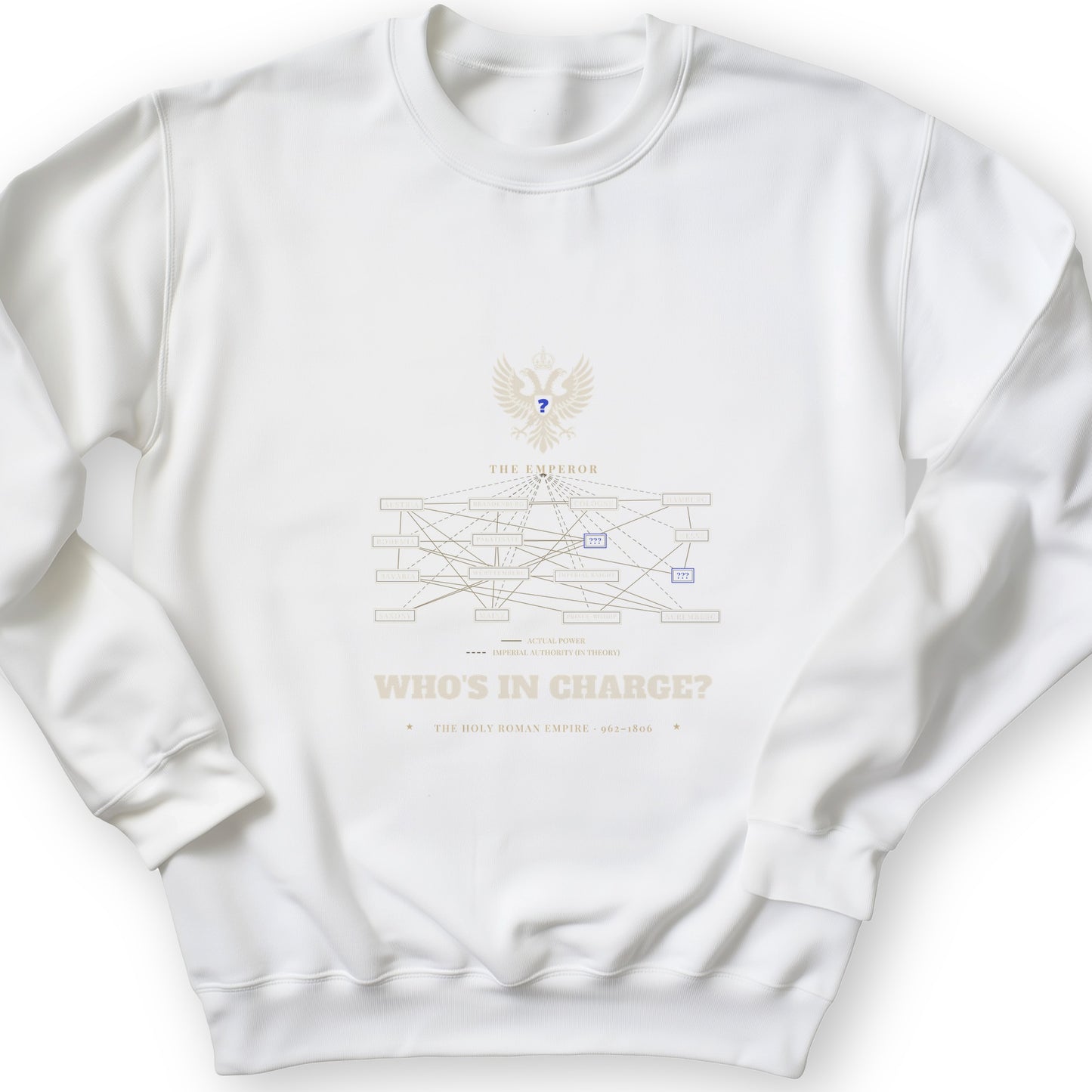 Whos In Charge Sweatshirt