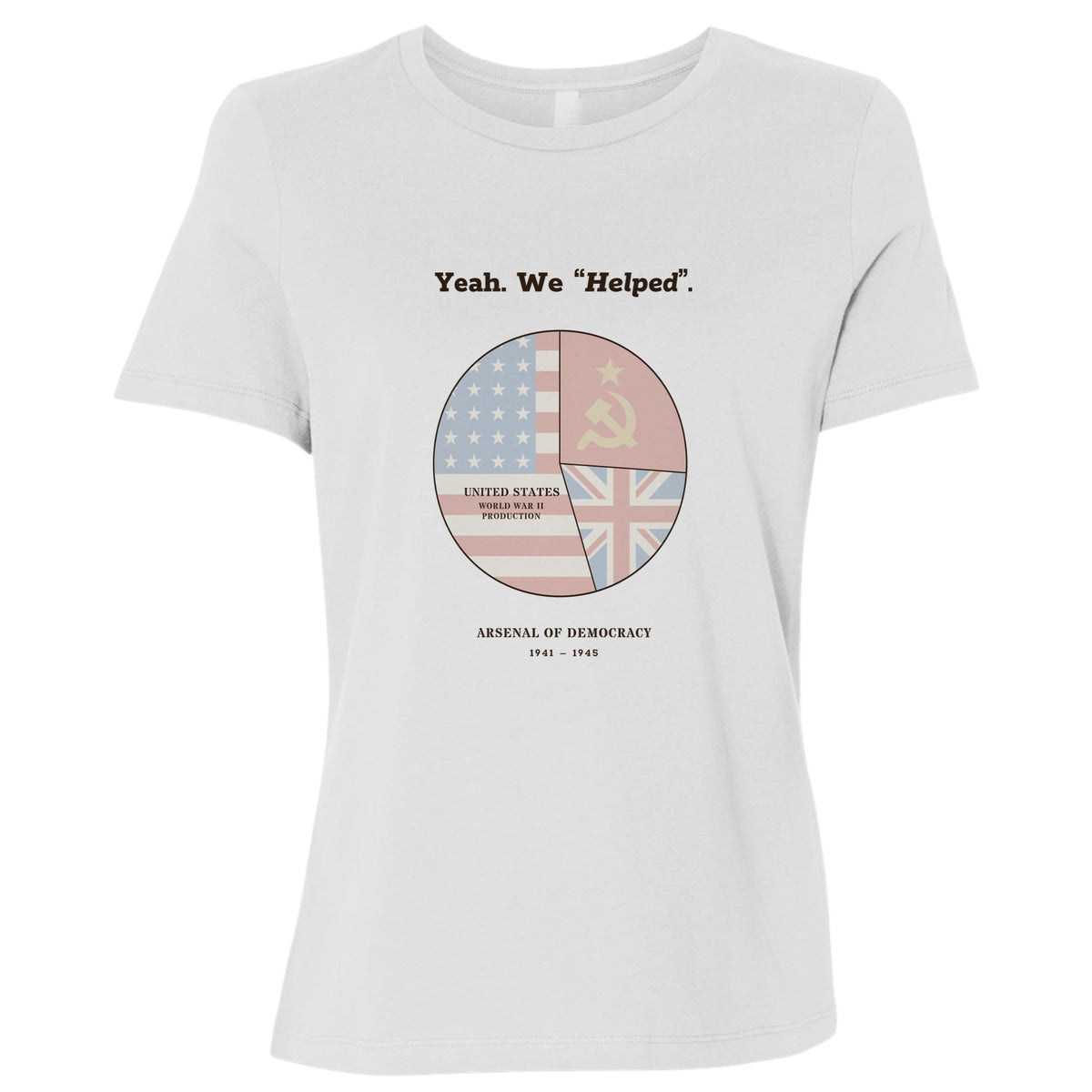 Yeah We Helped Arsenal of Democracy Women's T-Shirt