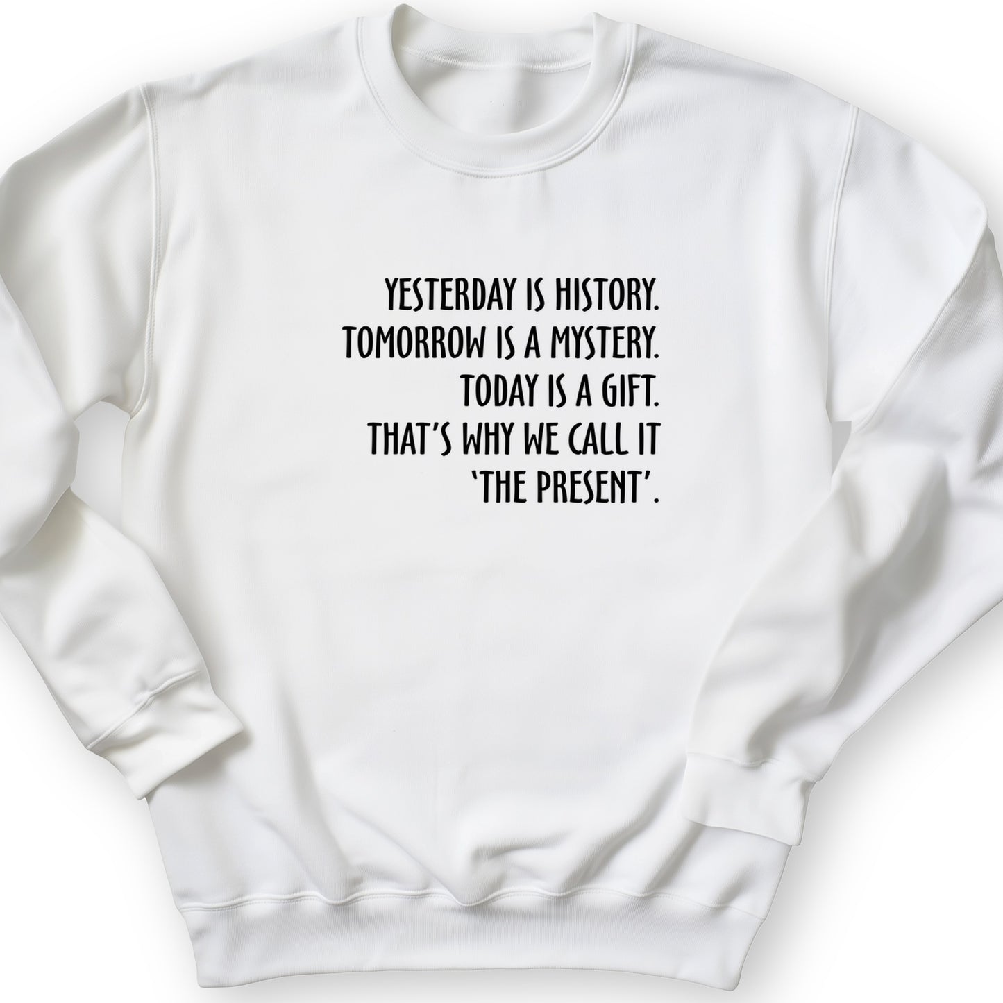 Yesterday Is History Crewneck